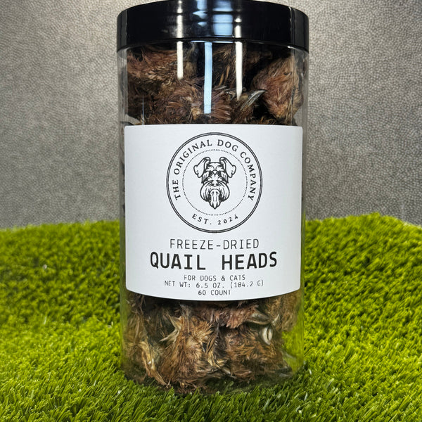 Freeze-Dried Quail Heads