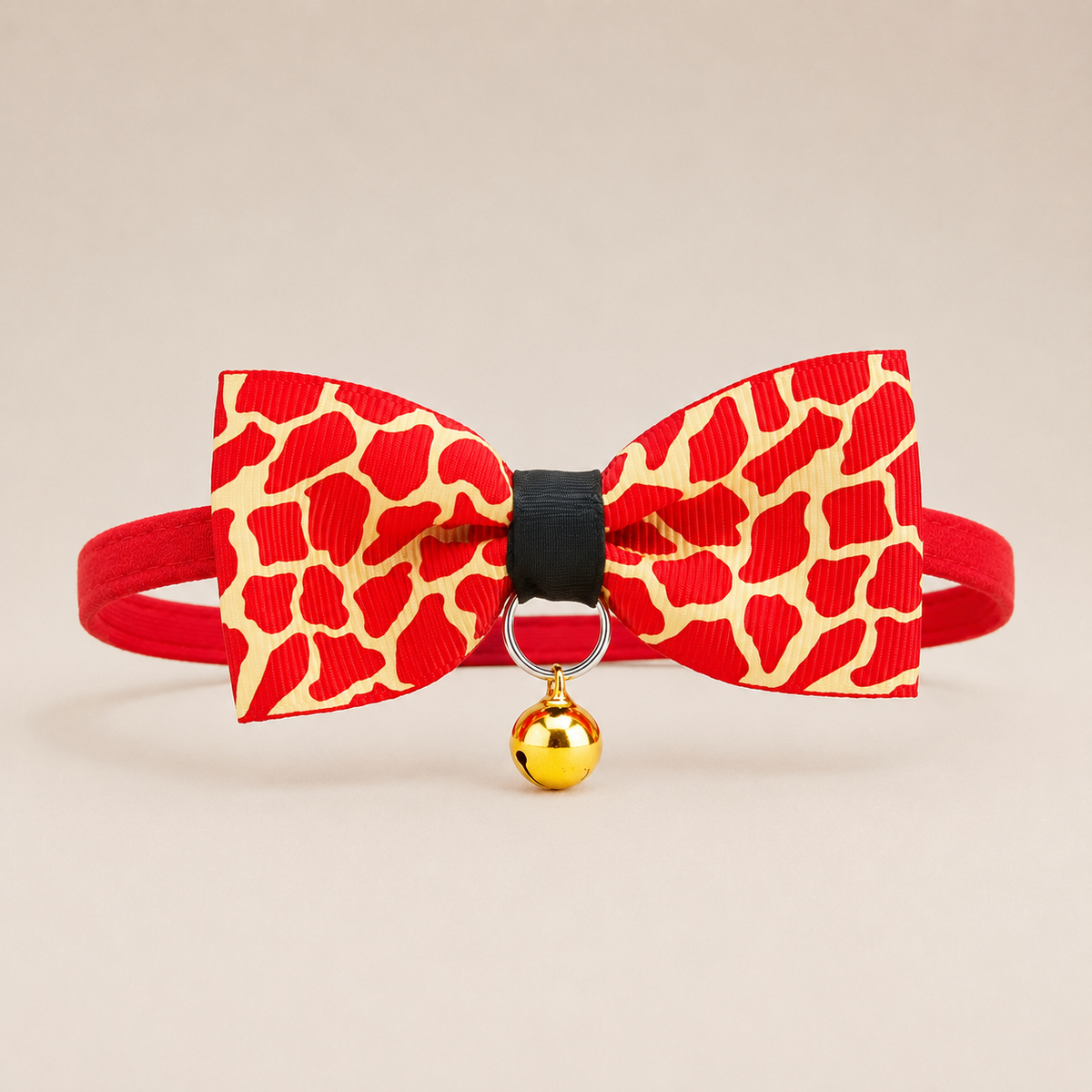 Adjustable Dog & Cat Bow Tie with Bell | Pet Collar Accessory