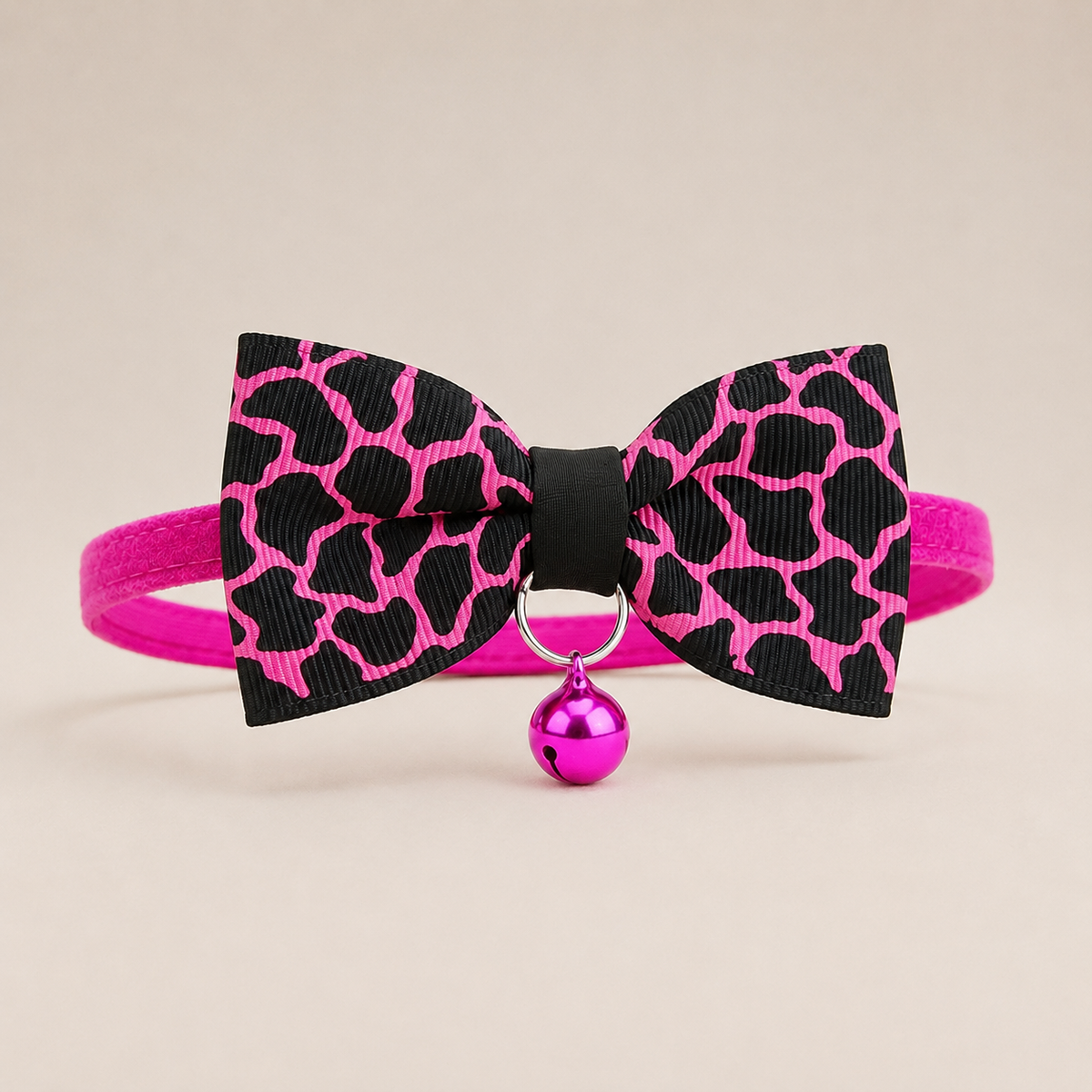 Adjustable Dog & Cat Bow Tie with Bell | Pet Collar Accessory